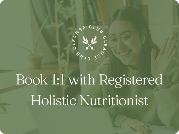 1:1 Call with Registered Holistic Nutritionist