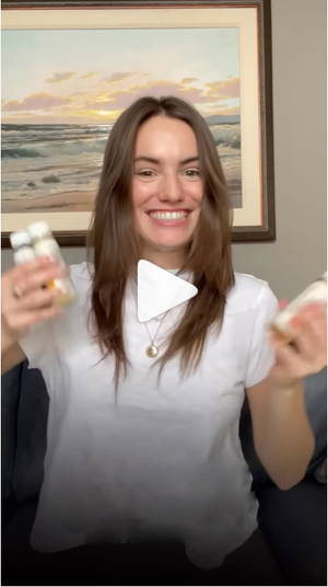 person talking about 28 day immunity wellness shot pack to fight cold